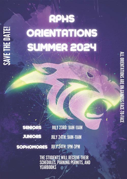 20242025 Orientation Dates Released
